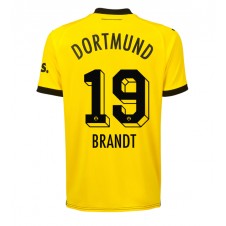 Borussia Dortmund Julian Brandt #19 Hjemmedrakt 2023-24 Kortermet